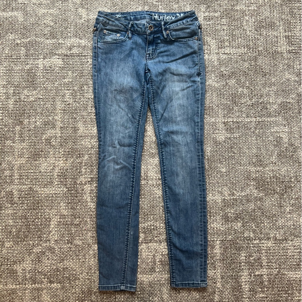 Hurley Y2K 90’s Classic Blue Skinny Jeans